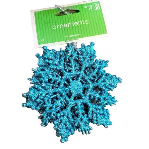 Bottlebrush Christmas Tree and Sparkle Ornaments Decorations DH641 - Picture 5 of 7